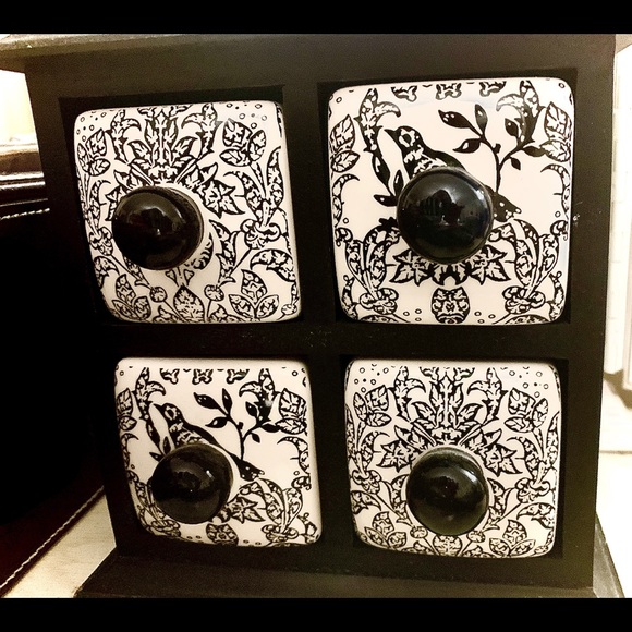 Ceramic & Wood Jewelry Box - Picture 1 of 2